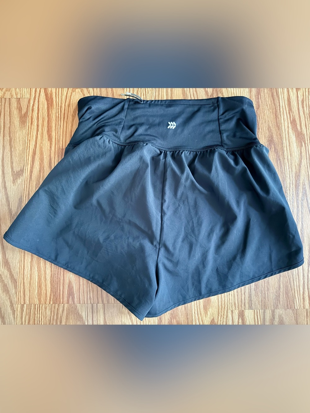 All in Motion Black Women’s High-Waist Athletic Shorts